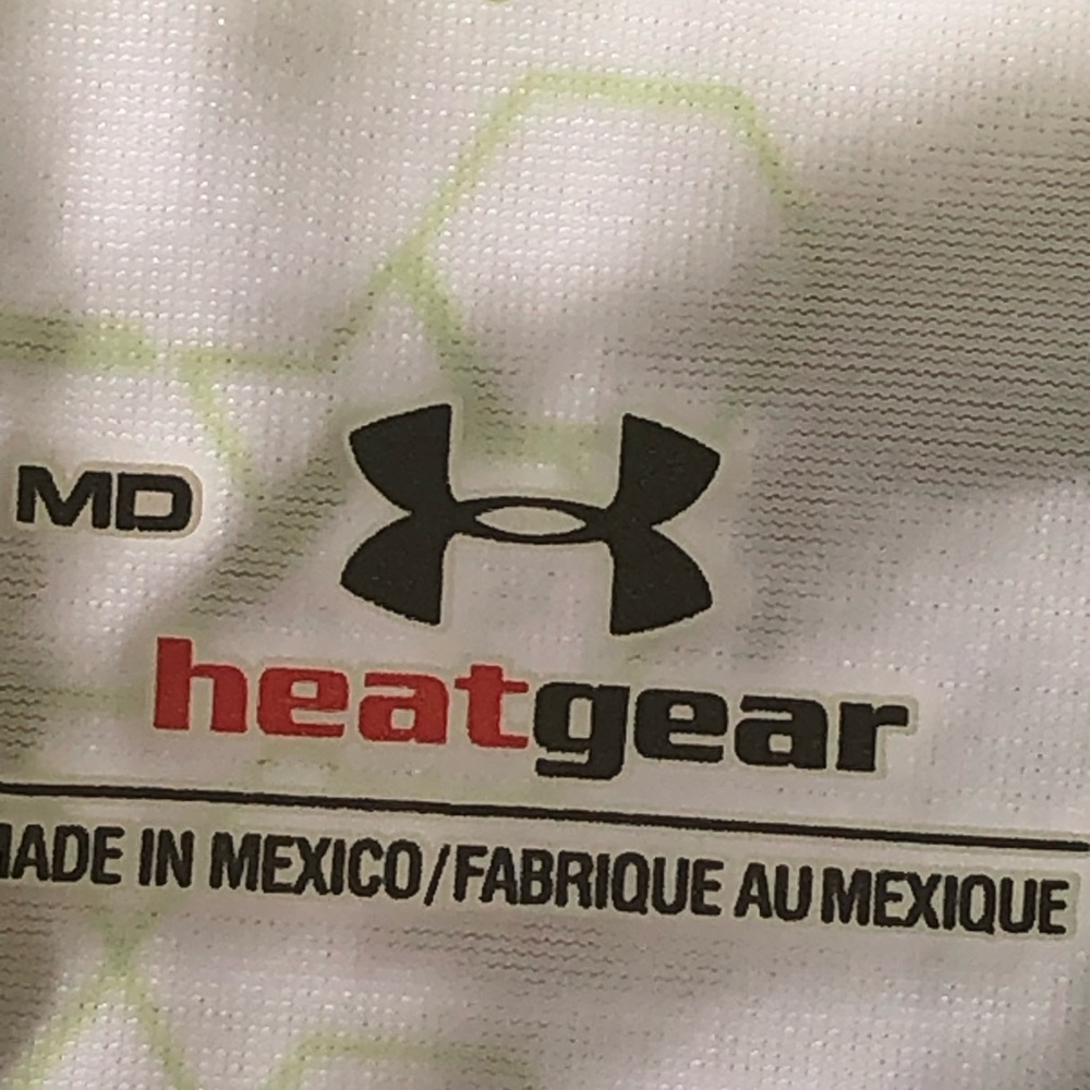 Under Armour Lime Green Tee —#031 - Picture 5 of 8